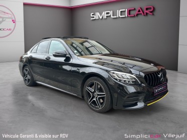 Mercedes classe c 2019 200 d 9g-tronic amg line, toit ouvrant/panoramique, siège chauffant, caméra 360, apple carplay,......