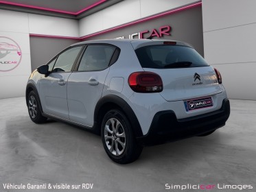 Citroen c3 c3 bluehdi 100 ss bvm5 feel  garantie 12 mois occasion simplicicar limoges  simplicicar simplicibike france