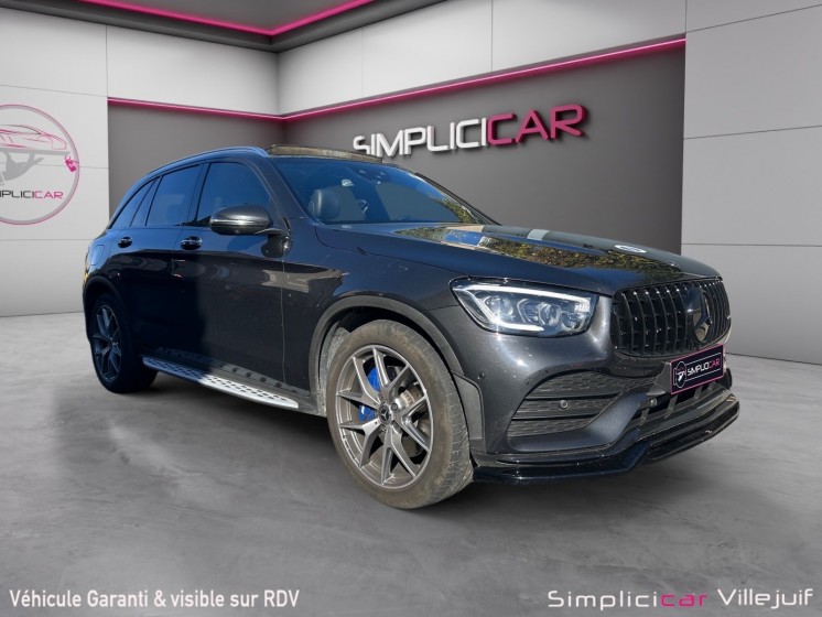 Mercedes glc 2019 300 eq boost 9g-tronic 4matic amg line, satge 1, toit ouvrant/panoramique, apple carplay, burmester,......