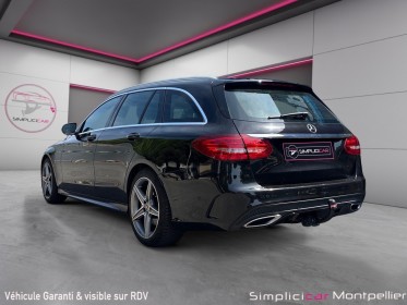 Mercedes classe c break 180 d sportline pack amg attelage sieges cuirs chauffants garantie 12 mois occasion montpellier (34)...