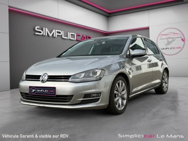 Volkswagen golf 1.6 tdi 105 bluemotion technology fap carat garantie 12 mois occasion simplicicar le mans simplicicar...