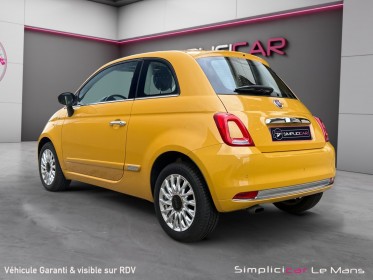 Fiat 500 my17 0.9 85 ch twinair ss lounge toit pano garantie 12 mois occasion simplicicar le mans simplicicar simplicibike...