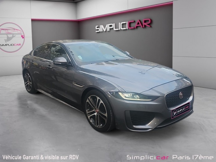 Jaguar xe 180 ch 2.0 business r-dymanic entretien jaguar occasion paris 17ème (75)(porte maillot) simplicicar simplicibike...