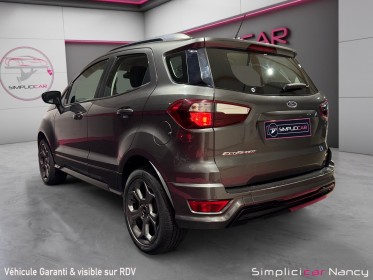 Ford ecosport 1.0 ecoboost 125 bvm6 st-line origine france 2e main garantie 12 mois occasion simplicicar nancy simplicicar...