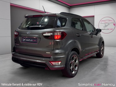 Ford ecosport 1.0 ecoboost 125 bvm6 st-line origine france 2e main garantie 12 mois occasion simplicicar nancy simplicicar...