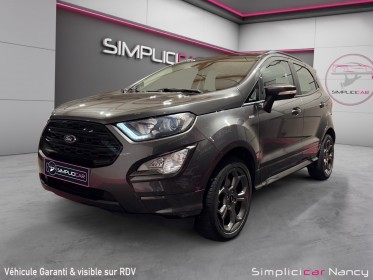 Ford ecosport 1.0 ecoboost 125 bvm6 st-line origine france 2e main garantie 12 mois occasion simplicicar nancy simplicicar...