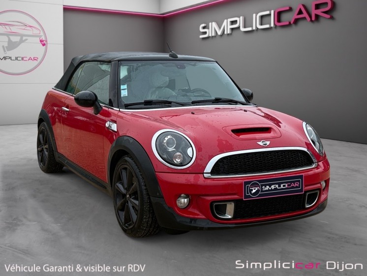 Mini cooper sd cabriolet  2.0 d 143 ch  pack red hot chili harman kardon sièges chauffants garantie 12 mois occasion...