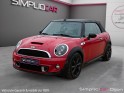 Mini cooper sd cabriolet  2.0 d 143 ch  pack red hot chili harman kardon sièges chauffants garantie 12 mois occasion...