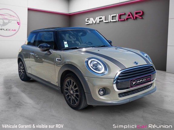 Mini hatch 3 portes f56 lci 1.5 cooper 136 ch bva7 edition greenwich / caméra de recul / toit ouvrant occasion réunion...