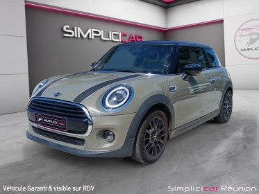 Mini hatch 3 portes f56 lci 1.5 cooper 136 ch bva7 edition greenwich / caméra de recul / toit ouvrant occasion réunion...