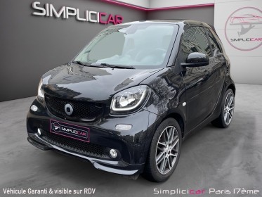 Smart fortwo coupe 0.9 109 ch ss ba6 brabus xclusive cabriolet garantie 12 mois occasion paris 17ème (75)(porte maillot)...