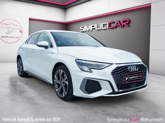 Audi a3 sportback 1.4  tfsie  40  204ch s tronic 6 finition s line / caméra de recul / 4 modes de conduites / carplay...