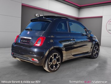 Fiat 500 serie 6 euro 6d 1.2 69 ch s toit ouvrant carplay radar ar gps jantes bi-ton garantie 12 mois occasion simplicicar...