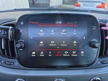 Fiat 500 serie 6 euro 6d 1.2 69 ch s toit ouvrant carplay radar ar gps jantes bi-ton garantie 12 mois occasion simplicicar...