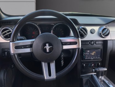 Ford mustang v cabriolet 4.6 v8 premium - 305 cv occasion simplicicar pontarlier auto  simplicicar simplicibike france