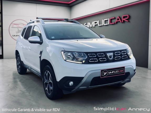 Dacia duster tce 150 fap 4x4 prestige - 4wd - 4 roues motrices - attelage - garantie 12 mois occasion simplicicar annecy...
