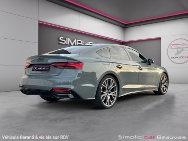 Audi a5 sportback 35 tdi 163 s tronic 7 s line garantie 12 mois occasion parc voitures beauvais simplicicar simplicibike france