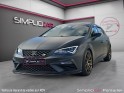 Seat leon cupra 2.0 tsi 300ch dsg6 / covering gris matte/ toit ouvrant occasion simplicicar pontarlier auto  simplicicar...