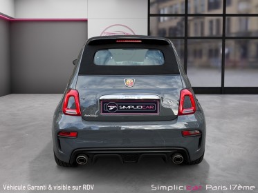 Abarth  500 1.4 tb 16v dualogic 165 cv turismo 595 - suivi complet - décapotable - garantie 12 mois occasion paris 17ème...