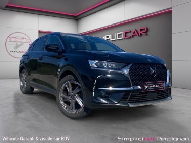Ds ds7 crossback bluehdi 130 eat8 grand chic  edition inspiration opera brun alezan, sièges massant/mémoire/electrique -......