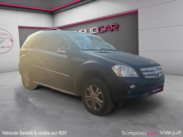 Mercedes classe m 2007 ml 320 cdi a, radar av et et ar, possède tous les factures d'entretiens occasion simplicicar...