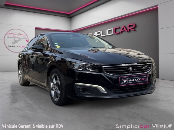 Peugeot 508 hybrid4 2.0 hdi 163ch ss etg6  electric 37ch féline entretien peugeot caméra de recul sièges chauffants......