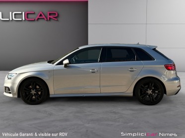 Audi a3 sportback quattro s-line 2.0 tdi 184 ch s tronic 7 - sièges élect - carplay - garantie 12 mois occasion simplicicar...
