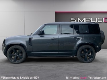 Land rover defender 110 p400e phev bva8 x-dynamic hse - suivi land/meridian/toit ouvrant/jantes 22 - garantie constructeur...