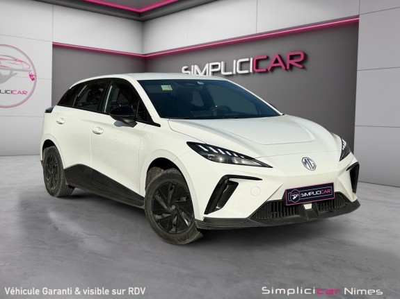 Mg mg4 ev 170 ch 51kwh - 125 kw 2wd standard - garantie 7 ans occasion simplicicar nimes - rb auto simplicicar simplicibike...