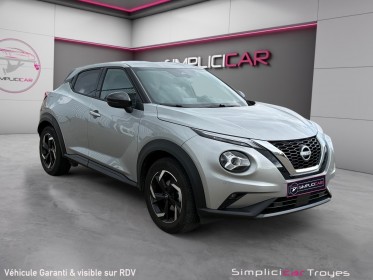 Nissan juke 2023.5 dig-t 114 n-connecta caméra de recul carplay key less garantie 12 mois occasion barberey simplicicar...