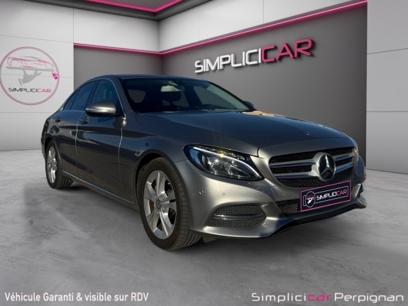 Mercedes classe c 220 bluetec sportline 7g-tronic a - bluetooth - caméra de recul - clim auto - garantie 12 mois occasion...