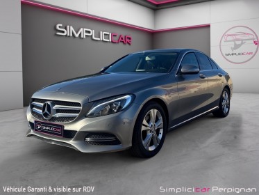 Mercedes classe c 220 bluetec sportline 7g-tronic a - bluetooth - caméra de recul - clim auto - garantie 12 mois occasion...