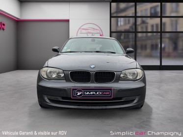 Bmw serie 1 e81 118i 143 ch confort - sièges chauffants - carnet d'entretien occasion champigny-sur-marne (94) simplicicar...