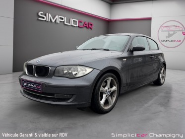 Bmw serie 1 e81 118i 143 ch confort - sièges chauffants - carnet d'entretien occasion champigny-sur-marne (94) simplicicar...