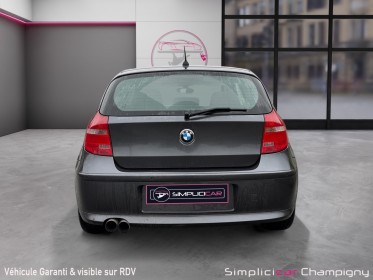Bmw serie 1 e81 118i 143 ch confort - sièges chauffants - carnet d'entretien occasion champigny-sur-marne (94) simplicicar...