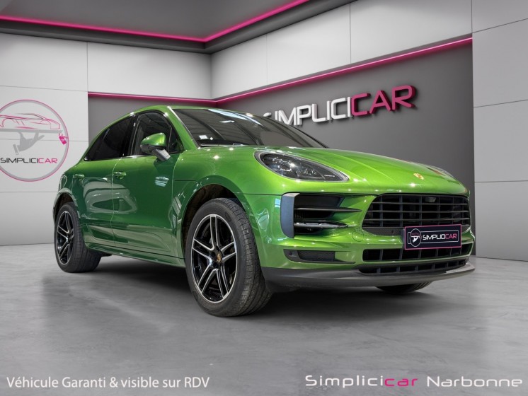 Porsche macan s 3.0 354 ch pdk echapement sport suspensions pilotées garantie 12 mois occasion simplicicar narbonne...