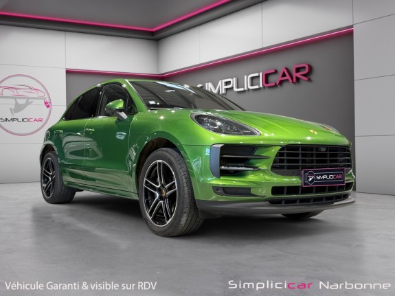 Porsche macan s 3.0 354 ch pdk echapement sport suspensions pilotées garantie 12 mois occasion simplicicar narbonne...