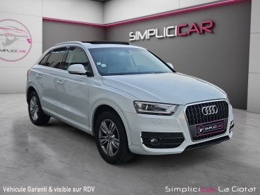 Audi q3 q3 2.0 tdi 140 ch ambition luxe occasion simplicicar la ciotat simplicicar simplicibike france