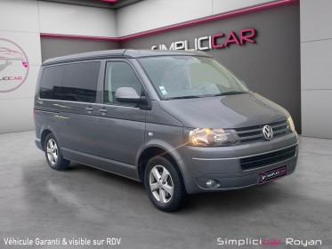 Volkswagen transporter t5 2.0 tdi 140 ch california beach / entretien à jour / garantie 12 mois occasion simplicicar royan...