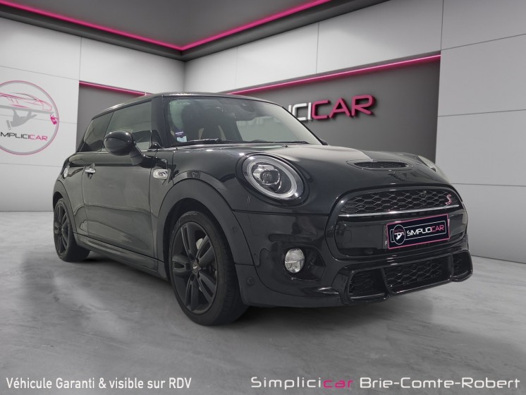 Mini hatch 3 portes f56 lci cooper s 192 ch bva7 finition john cooper works occasion simplicicar brie-comte-robert...