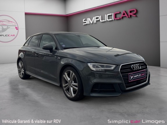 Audi a3 sportback 35 tfsi cod 150 s tronic 7 s line plus  attelage amovible garantie 12 mois occasion simplicicar limoges ...