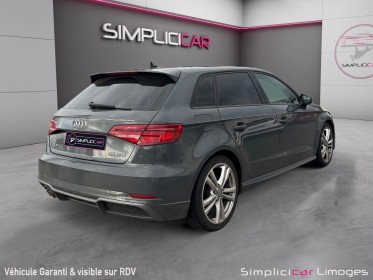 Audi a3 sportback 35 tfsi cod 150 s tronic 7 s line plus  attelage amovible garantie 12 mois occasion simplicicar limoges ...