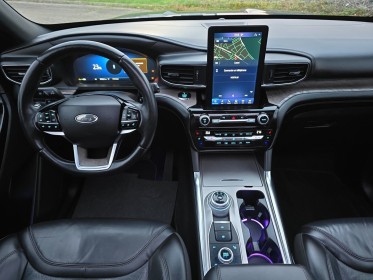 Ford explorer 3.0 e 457 ch parallel phev bva10 intelligent awd platinium révisée garantie ford 12/2026 attelage amovible...