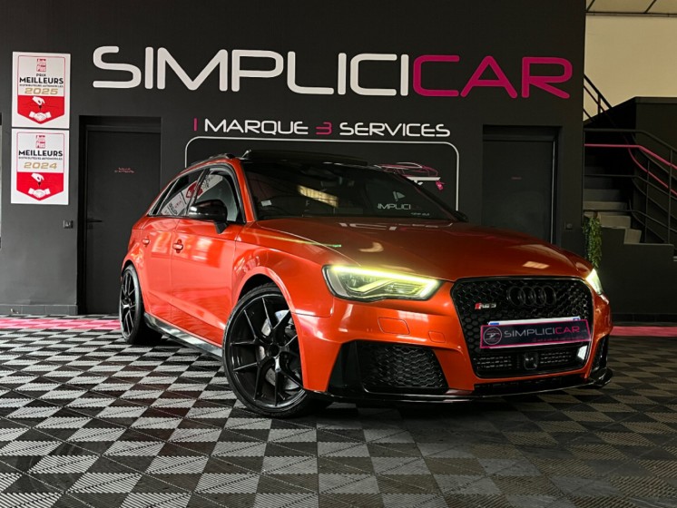 Audi rs3 sportback 2.5 tfsi 367 quattro s tronic 7 -- garantie 12 mois -- occasion  simplicicar aix les bains simplicicar...