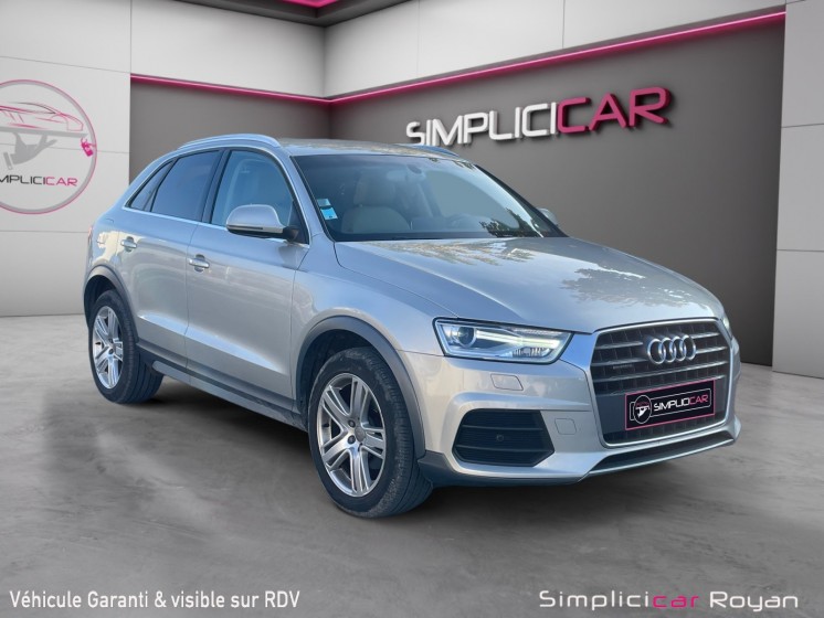 Audi q3 q3 2.0 tdi 150 ch s tronic 7 rapports quattro ambition luxe / entretien complet à jour / garantie 12 mois occasion...