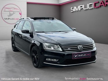 Volkswagen passat sw 2.0 tdi 177 ch bluemotion technology 4motion r-line dsg6 - cuir/to/attelage/caméra - garantie 12 mois...