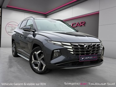 Hyundai tucson 1.6 t-gdi 230 hybrid bva6 executive suspensions pilotées attelage marchepieds occasion simplicicar toulouse...