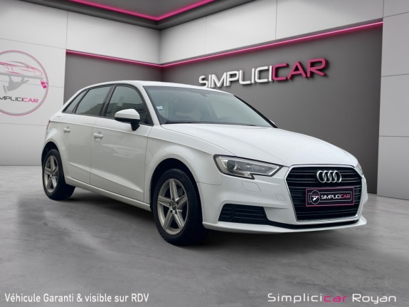 Audi a3 sportback 30 tfsi 116ch garantie 12 mois occasion simplicicar royan simplicicar simplicibike france