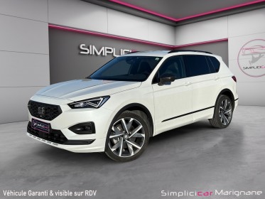 Seat tarraco 2.0 tdi 200 ch dsg7 4drive fr 7 places  rare  entretien seat - carplay - cam 360 - attelage - garantie 12 mois...