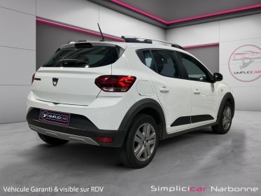 Dacia sandero eco-g 100 stepway confort écran clim garantie 12 mois occasion simplicicar narbonne simplicicar simplicibike...
